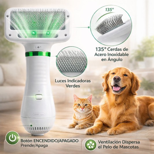 CEPILLO SECADOR PARA MASCOTAS