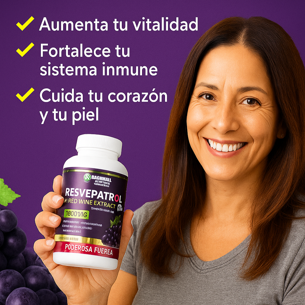 Resveratrol capsulas x 100