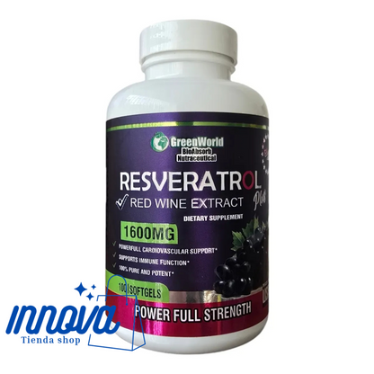 Resveratrol capsulas x 100