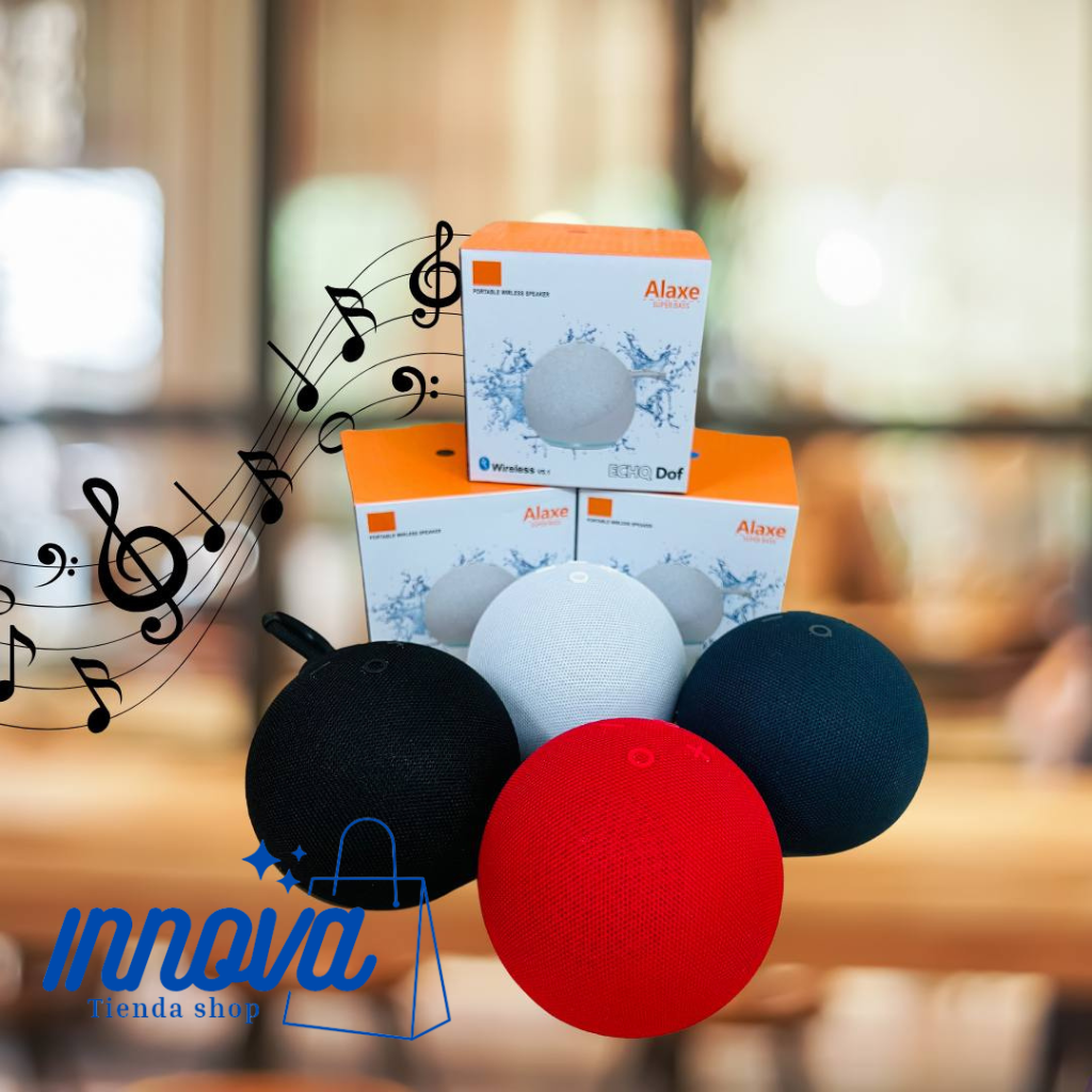 Parlante Alexa Alaxe Con Bluetooth