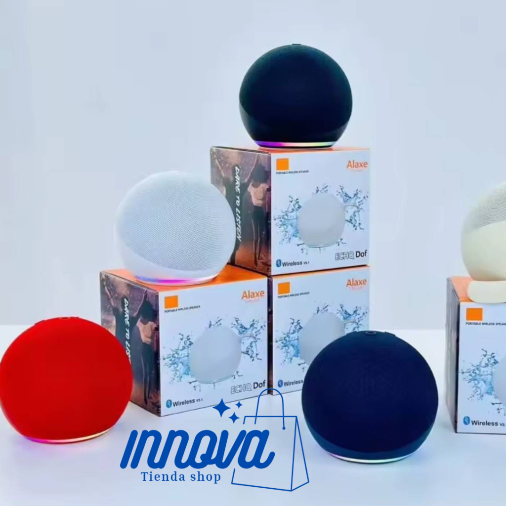 Parlante Alexa Alaxe Con Bluetooth