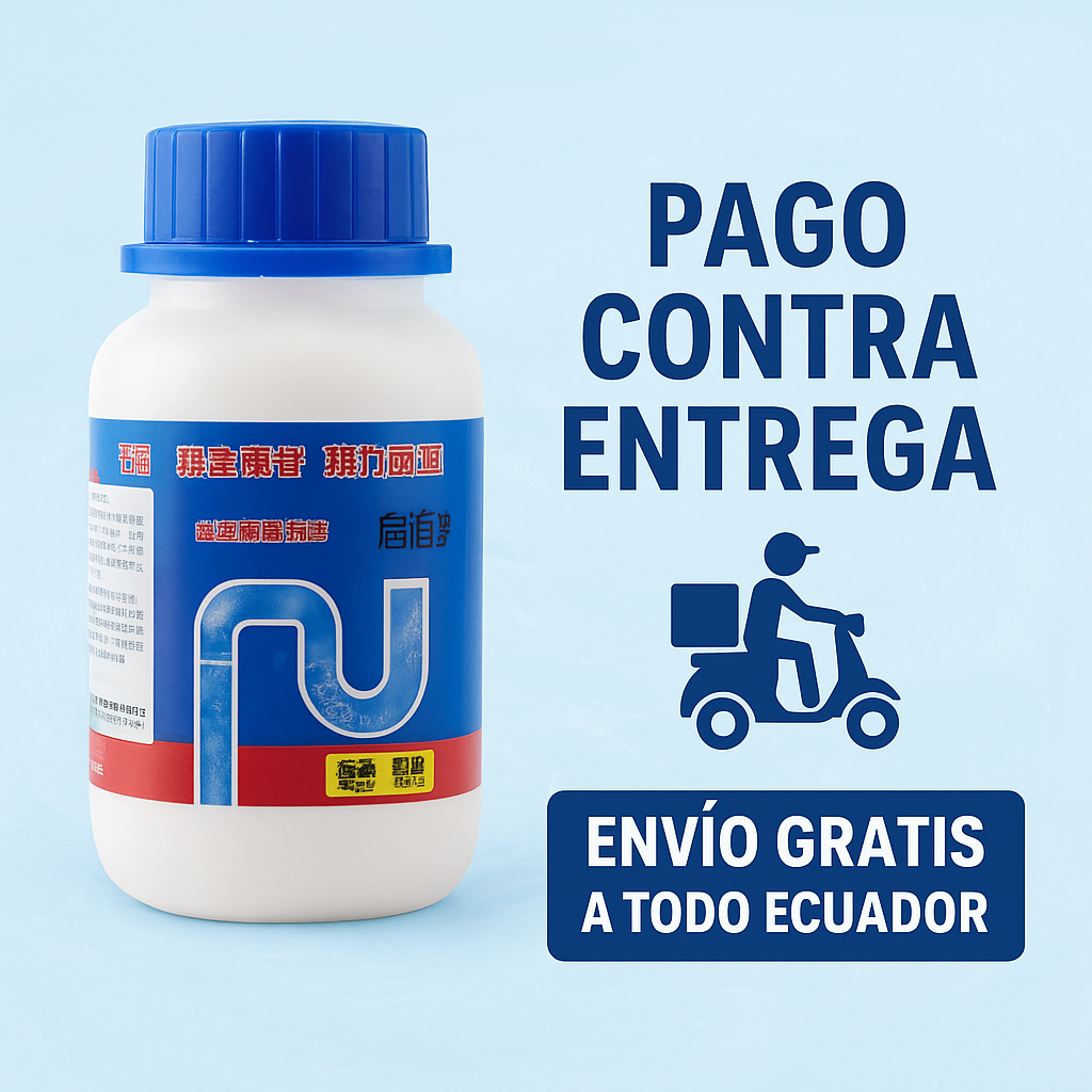 POLVO DESTAPA CAÑERIAS x 2