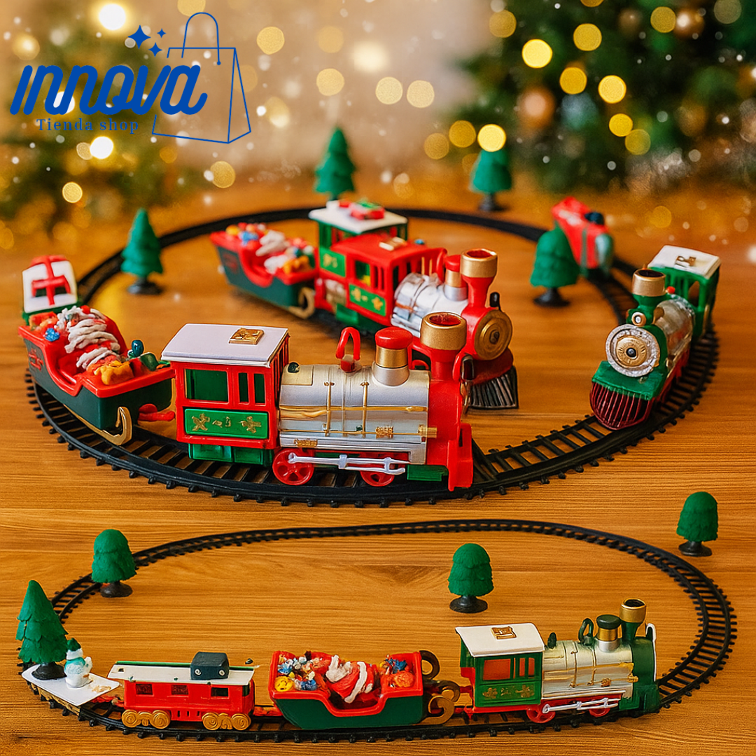 TREN DE NAVIDAD CON PISTA