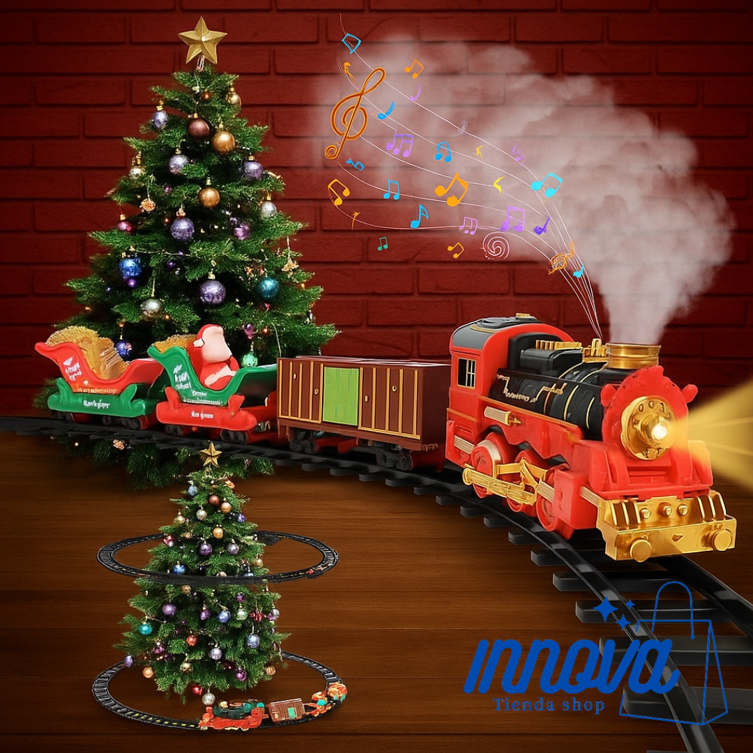 TREN DE NAVIDAD CON PISTA