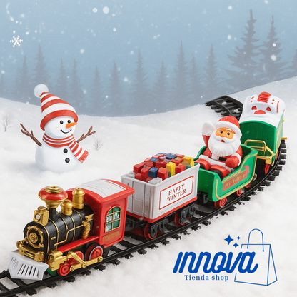 TREN DE NAVIDAD CON PISTA